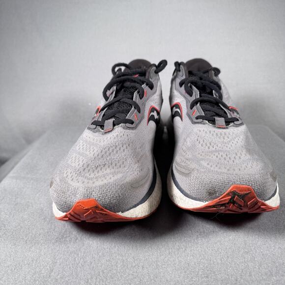 Saucony Triumph 19 Running Shoes Mens Size 14 Wide Gray‎ Black Red S20679-20 main image 7